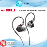 FiiO FH15 Hybrid Driver In-Ear Monitors 1DD + 3 BA Hybrid Earphones IEM