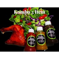 Kombo 3 item Marinated/Perap Atkins Sugarfree Homemade marinated sauce by Alan (lulus fasa 1)
