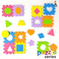 Shape Puzzle / Puzzle 123 / Number Puzzle / Hijaiyah Puzzle