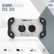 KLARK TEKNIK DS 20 DI Boxes แบบ Passive 1-In / 2-Out Signal Splitter ดีไอบ๊อก กล่องปรับระดับสัญญาณเส