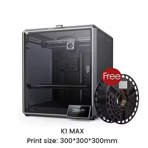 Creality K1 MAX 300×300×300mm 600mm/s High Speed FDM 3D Printer AI Camera LiDAR Auto Leveling