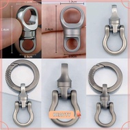 TOPBEAUTYMY Brass Keychain, Portable 360° Rotatable Titanium Alloy Keychain,  Ultra-light EDC Keyrin