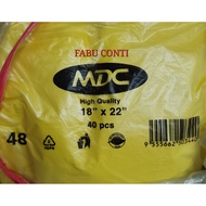 MDC SINGLET PLASTIC BAG 18X22