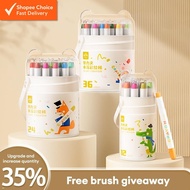 48-Color Washable Crayon Set for Kids | Non-Toxic Coloring, Painting, and Drawing Art Supplies