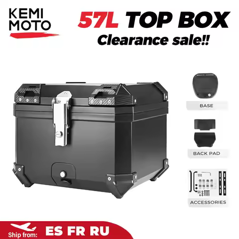 45L 70L Motorcycle Helmet Box Universal Top Tail Rear Luggage Storage Tool Cases For BMW R1200GS R12