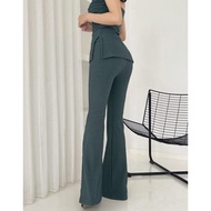 Kadaka B-0208 Corduroy Flare Pants | Celana Cutbray Wanita Corduroy