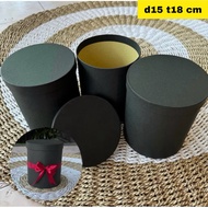 [ Diameter 15 Height 18 cm ] ROUND BOX | FLORIST FLOWER BOUQUET BOX