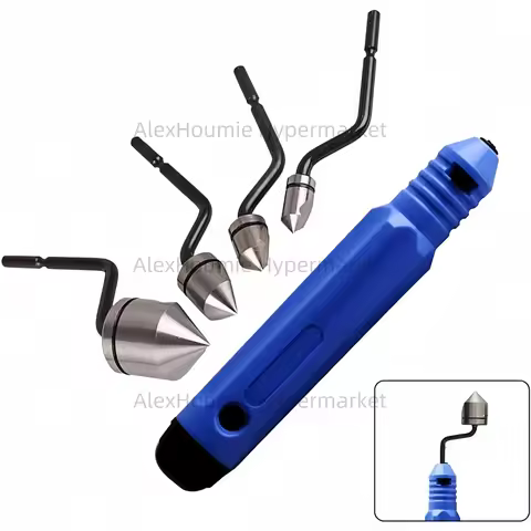 NB1000 BC1651 Countersink Inner Hole Chamfer Repair Reamer Tool Burr Remover Hand Reamer for Metal A