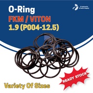 O'Ring 75 FKM (P) SIZE [ P004V-P12.5V] Rubber O Ring Gasket Sealing
