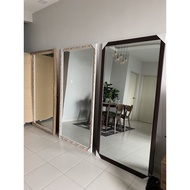 cermin besar / Extra large big mirror / cermin dinding / stand mirror