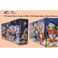 DONALD DUCK CD Sleeve Hard Cover SMALL PVC 2D Ring CD VCD File / CD VCD Sleeve Refill Filing Holder