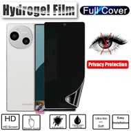 Anti-scratch jelly Hydrogel spy privacy matte Sharp AQUOS R9 R9 PRO Screen Protector