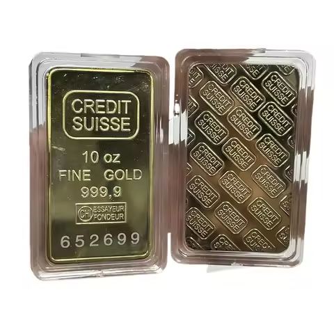 Wholesale HOT SALE DESIGN 10oz USD Dollar Bullion 24k Gold Bar American Metal Coin Golden Bars USD S