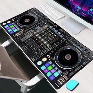 Radio DJ Controller Workbench Large Gaming Accessories Mouse Keyboard Mat Desk Pad Gamer Laptop Computer