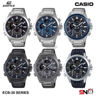 Casio Edifice ECB-30D ECB-30DB ECB-30DC ECB-30P Bluetooth Mobile link Quartz Analog Digital Men's Wa