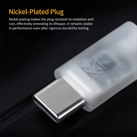 KZ Earphone Cable Upgrade line Type-C 2PIN 0.75mm For KZ ZSN ZSX EDX PRO AS16 ZS10 PRO X Castor ZS12