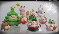 KKplus Toyzeroplus XL 聖誕樹豬 Ornament lulu豬 罐頭豬 異色版掛飾 磁石鹿豬 限定版 隱藏版  聖誕小鎮系列 Christmasland Lulu the Pigg
