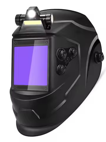 Large View Auto Darkening Welding Helmet Wide Shade 4-9/9-13 for TIG MIG ARC Cut and Grind