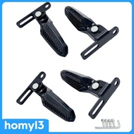 [Homyl3] 2x Bike Pedals, Scooter Pedals, Folding Footrest, Foldable Bike Pedals, Pedal