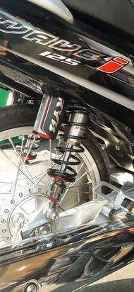 โช็คหลัง Wave  โช๊คแก็ส Wave KYB  Wave110 / Wave125  ปี 2009 - 2020  สูง 330 MM. Gas Shock Absorber 
