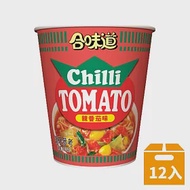 【NISSIN 日清】合味道 辣番茄味杯麵 12杯/箱