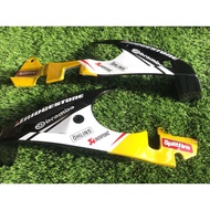 YAMAHA Y15ZR BELLYPAN 9 COLOUR FREE .BRACKET-SCREW