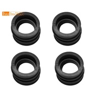 4pcs Carburetor Interface Adapter Intake Manifold for   600R Ninja600 ZX600 GPX600R GPZ600R ZX500 GP