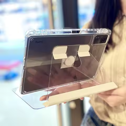 Crystal Acrylic Case For Samsung Galaxy Tab S10 Plus 12.4 2024 A9Plus S9FE S8 A8 S6Lite S9 FE Plus R