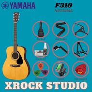 Yamaha F310 Best Budget Beginner Acoustic Guitar Package - Natural (F-310/F 310)