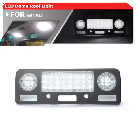 1x Led Dome Roof Light For BMW E39 M5 E38 5 7 Series 525i 528i 540i 530i 740il Center Interior Dome 
