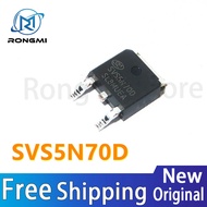 20Pcs 5N70 SVS5N70D TO-252 MOSFET IC Chips In Stock, Free Shipping