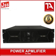 Titanium Audio PA 3500 Power Amplifier / 2000w RMS / Titanium Audio Power Amplifier / Professional P