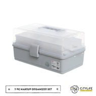 Citylife 10L 3 Layer Design Foldable Medicine Box Small