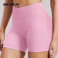 Dfyne Shorts TK High Waist Yoga Pants Women Fitness Hip Lift Running Fitness Pants Sports Shorts [E5