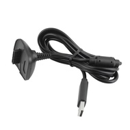 New USB Play&amp;Charger Charge Cable Adapter For Xbox 360 Controller black