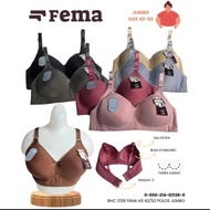 FEMA JUMBO BRA SUPER PLAIN SIZEBIG 2138 FEMA/BRA CUP SIZEBIG D 46-52