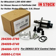 For D-ENSO 294200-2760 294000-1372 SCV Fuel Pump Suction Control Valve For Mitsubishi L200 4D56 Niss