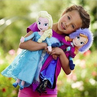 Handsome_G Official Store 2pcs/set 40cm Elsa Anna Princess Doll Stuffed Soft Plush Toy Doll Toy for 