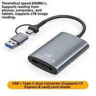 T | Multi-functional Card Reader CFB CFA CFexpress XQD TypeC USB3.2