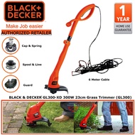 BLACK and DECKER GL300-XD 300W 23cm Grass Trimmer (GL300)