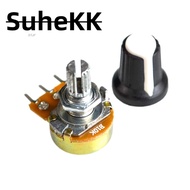 5PCS/LOT 10K OHM 3 Terminal Linear Taper Rotary Volume B Type Potentiometer Pot New Arrival High Qua