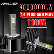 2pcs D1S D3S Led Bulb Headlight Canbus D4S D2S Auto Lamps 110W 300000LM D1R D4R D2R D3R Car Light HI