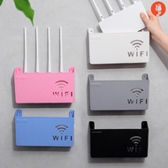 Wall Mounted Wireless Wifi Router Shelf/ABS Plastic Router Cable Power Storage Box Organizer for Living Room