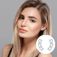 Ins Fashion Real Moissanite Diamond Earrings 3mm Small 0.1ct*6 Pcs Men Diamond Earrings