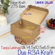 [Contents 100] R3A R3 KRAFT Lace Bread Cake Box Size 14.5x10.5x6.5 Blessing Box Hampers Snacks Celeb