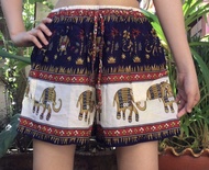 กางเกงขาสั้น กางเกงลายช้าง กางเกงลำลอง กางเกงช้างขาสั้น ผู้ชาย/หญิง Shorts Women/ Shorts elephant/Elephant pants