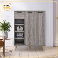 [SIAP PASANG] Como Home Shoe Cabinet with Drawer | Almari Kasut | Ready Stock