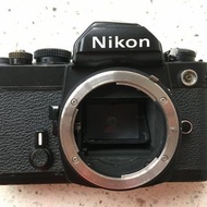 Nikon FM 菲林相機淨機 黑色 抵玩入門菲林機