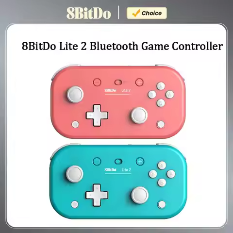 8BitDo Lite 2 Wireless Bluetooth Game Controller with Joystick Vibration Gamepad for Nintendo Switch