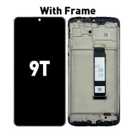 LCD with FRAME for redmi 9T Compatible For ORIGINAL LCD Skrin Touch Screen Replacement